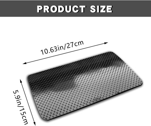 Car Dashboard Anti-Slip Mat,Universal PVC Sticky Adhesive Pad for Auto,10.6" x 5.9" Multifunctional Vehicle Dash Strong Gripping Pad for Cell Phon...