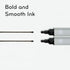U Brands Liquid Glass Board Dry Erase Markers With Erasers, Set of 12, Black, Low-Odor, Bullet (3 mm) Point...