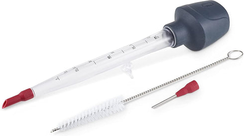 Zyliss 2-in-1 Baster & Infuser - Dishwasher-Safe, Stainless Steel Marinade Injector & Baster for Cooking - Medium...