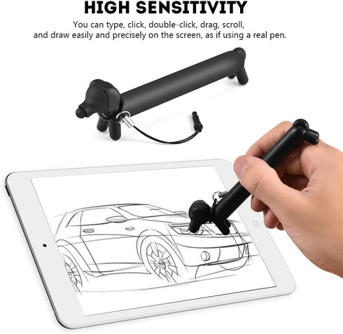 Stylus Pen, Universal Dog-Type Replacement Capacitive Touch Screen Touch Pen Stylus Pencil for Phone/Tablet Drawing & Writing(Dachshund Type)......