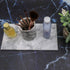 Rectangular Marble Vanity Tray for Counter, Bathroom, Dresser, Nightstand or Desk, 11-5/8" x 6-1/4"...