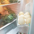 Ceramic Egg Holder Egg Tray Porcelain Fresh Egg Holder for Fridge Countertop Kitchen Storage Half Dozen 6 Cups (White)...
