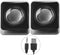 Computer Speakers for Desktop PC Laptop Mac, USB 2.0 Mini Wired Combination Speaker Dual Stereo Clear Speaker System with Volume Control...