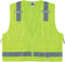 Ergodyne - 21425 GloWear 8250Z ANSI Lime Surveyors Reflective Safety Vest with Back Pocket, Large/X-Large...