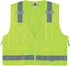 Ergodyne - 21425 GloWear 8250Z ANSI Lime Surveyors Reflective Safety Vest with Back Pocket, Large/X-Large...