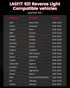 LASFIT 921 LED Bulb Reverse Lights, 912 T15 Back Up Light CANBUS Error Free W16W 906 Reversing Bulb 904 916 6000K Xenon White New Upgrade Design, ...
