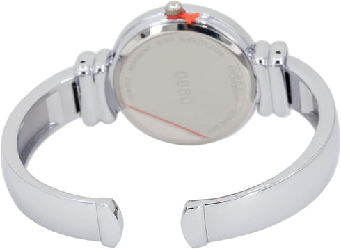 Blekon original mother of pearl cuff bracelet watch for women with 31mm case Japanese quartz movement metal hinged bangle style cuff wrist watch f...