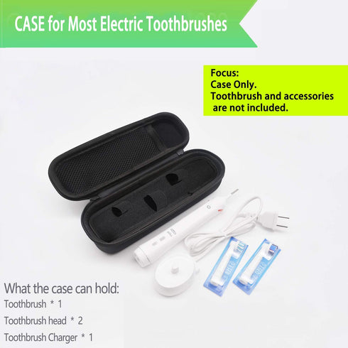 MAGIPEA Toothbrush Hard Travel Case Carrying Bag (UNIVERSAL)...