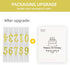 Beanlieve 10-Pieces Numeral Birthday Candles - Cake Numeral Candles Number 0-9 Glitter Cake Topper Decoration for Birthday,Wedding Anniversary,Par...