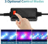 LED Aquarium Light Full Spectrum Fish Tank Lights 7" 8" 10" 12" 8W Multi-Color Freshwater Saltwater Plant Lamp White Blue Red LEDs...
