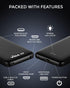 Vida IT Compact Power Bank Portable Charger for Samsung Galaxy S22 S21 S10 S7 Edge Motorola LG Google Pixel Android Cell Phone USB-C External Batt...