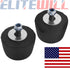 ELITEWILL 2 PC Hood Bumper Stops Fit for Jeep Wrangler 1987-2016 Cushion Stoppers Black Rubber...