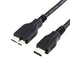 QCEs External Hard Drive Cable to USB C 3.3FT for WD My Passport, Western Digital, Seagate, Toshiba, Canvio Compatible with iPhone 16/15, MacBook,...