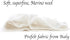 Pure Merino Wool, Extra Fine Pre Felt Fabric for Craft, Needle Felting, Wet Felting, 19 Micron, Natural Ecru Color, 12 x 59 inches...