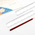 4 Pack Ruler, 30cm Ruler Multi Pack Clear Ruler Plastic Ruler 12 Inch Shatterproof Ruler Shatterproof Metric Ruler Clear Ruler Measuring Ruler Too...