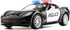 BDTCTK 1/36 Scale Corvette Police Car Model, Zinc Alloy Die-Cast Pull Back Vehicles Kid Toys for Boy Girl Gift (Corvette Police Car)...