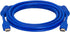Cmple - HDMI Cable 10FT High Speed HDTV Ultra-HD (UHD) 3D, 4K @60Hz, 18Gbps 28AWG HDMI Cord Audio Return 10 Feet Blue...