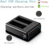VVHOOY 3 PCS 1050mAh Rechargeable Action Camera Battery Pack Dual Battery Charger Compatible with AKASO EK7000 EK5000 Brave 4/ DBPOWER EX5000/EKEN...