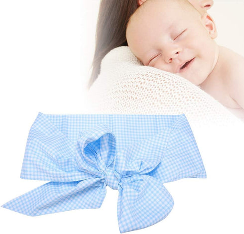 VGEBY Newborn Swaddle Sash Maternity Bow Sash Newborn Infant Blanket Swaddling Blankets for Photo Shot Stretch Wrap Blankets & Swaddling (light bl...