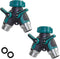 2 Pack Hose Splitter,2 Way Heavy Duty Garden Faucet,Garden Y Hose Connector Metal Body,Garden Hose Y Splitter for Outdoor and Indoor Use...