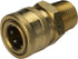 Simpson Cleaning 7102246 Replacement 3/8-Inch QC Socket for Pressure Washer Pumps, 1/2-Inch MNPT, Gold...