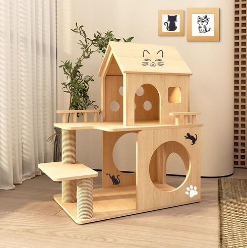 65pcs Reusable Cat Stencils for Painting on Wood,Cat Theme Painting Perfect for DIY Crafts, Scrapbooks, and Home Supplies...