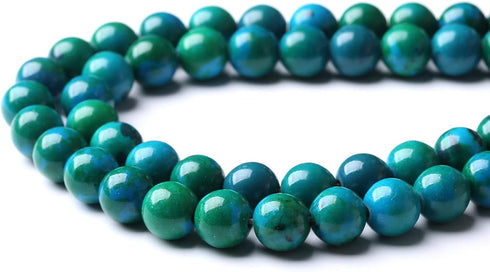 45PCS 8MM Natural Phoenix Stone Beads Round Loose Stone Beads for Jewelry Making DIY Energy Stone Healing Power Bracelet 15"...