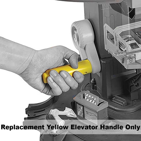 Hot Wheels Replacement Part City Ultimate Garage Playset - GJL14 ~ Replacement Yellow Elevator Handle...