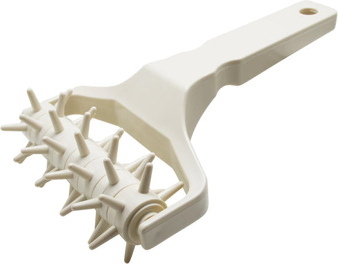 Time-Saver Pizza Dough Roller Docker - Dough Blistering Killer - Buy One Get Three (Pizza Cutter and Pastry Scraper) - Gift Package...