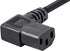 Monoprice 6ft 14AWG Right Angle Power Cord Cable w/ 3 Conductor PC Power Connector Socket (C13/5-15P) - Black...