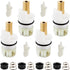 RP25513 faucet stem assembly, Replacement Kit for two handle faucet repair kit, Includes RP4993 Seats and Springs, 4 Pack...