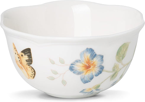 Lenox 806737 Butterfly Meadow Dessert Bowl, Multicolor, 1 Count (Pack of 1)...