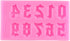 Mujiang Number Chocolate Mould Silicone Letter Mold Candy Making Alphabet Fondant Molds Set of 3...