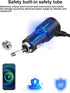 Multi-Function Cigarette Lighter Splitter, Cell Phone Charger, Car Charger, 4 Cigarette Lighter Sockets, 1 PD Fast Charger Port 2-Port USB Power A...