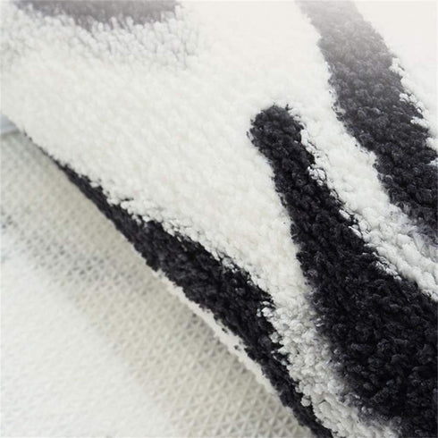 Tiger Print Rug Cartoon Cute Faux Area Rugs Fluffy Animal Print Mat Carpet Kids Small Rugs for Playroom Room Home Decor (2.6x1.8Ft /32.2" Lx21.4 W...