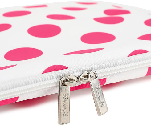 Canvaslife Waterproof pattern 13-inch laptop sleeve with pocket 13-inch 13.3-inch laptop 13-sleeve (Red dot)...