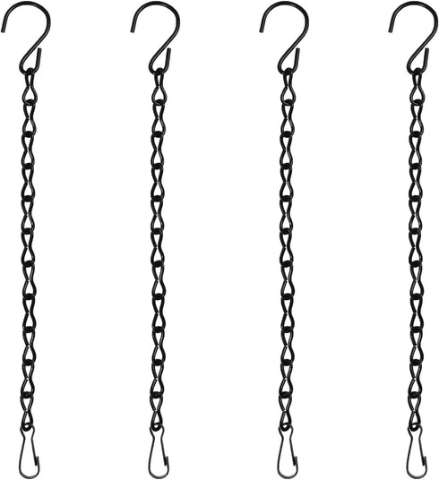 12 Pack 12 Inches Hanging Chain for Bird Feeders, Planters, Birdbaths, Billboards, Lanterns, Chalkboards, Decorative Ornaments (12 Inch 12pc)...