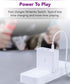 ZMI zPower 3-Port Travel Charger with 25W PPS Support: 45W USB-C PD and 18W-Split Dual USB-A Wall Charger (White) [Note: This is Not a 45W PPS Cha...