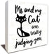Funny Cat-Sign Decor for Cat Lovers, Black Cat Decor, Cat Signs, Black Cat Decor, Funny Cat Gifts, Cat Gifts for Cat Lovers, Black Cat Gifts, Cat ...