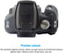 Camera Case for Canon EOS Rebel T6 T7 T5, Anti-Scratch Soft Silicone Protective Cover Protector Skin for Canon EOS 1500D Rebel T7 / EOS 1300D Rebe...