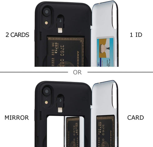 TORU CX PRO for iPhone Xs Max Case Wallet | Protective Shockproof Heavy Duty Cover with Hidden Card Holder & Card Slot |Wrist Strap, Lightning Ada...