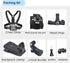 Action Camera Accessory Kit Chest Strap Mount +Head Strap Mount+Wrist Strap+ Backpack Clip Mount for Insta360 X4, X3, One RS, Ace Pro, Ace, GoPro ...