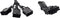 Premium Sleeved 12VHPWR PCI-e 5.0 16Pin (12+4) to Triple 8-Pin GPU Power Extension Cable (F04-303BK)...