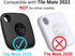 3 Pack Compatible with Tile Mate 2022 Case with Keychain, Flexible Silicone Anti-Scratch Shockproof Skin Cover Kit Compatible with Tile Mate 2022 ...