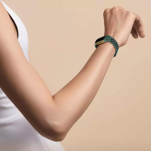 Maledan Compatible with Fitbit Charge 5 Bands/Charge 6 Bands for Men Women, Soft Band Sport Wrist Strap for Charge 6 and Charge 5 Watch Breathable...