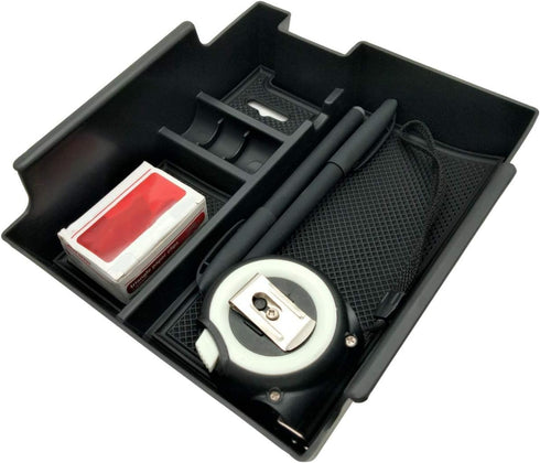 JOJOMARK Compatible with Ford Explorer 2012 2013 2014 2015 2016 2017 2018 2019 Center Console Tray Organizer, Armrest Secondary Storage Box...