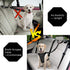 SlowTon Dog Seat Belt for Car, 2 Pack Dog Car Harness Seatbelt Adjustable with Elastic Bungee Buffer, 2 in 1 Pet Car Leash Headrest Restraint Dog ...