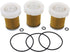 3 Pcs Fuel Filter with 6A320-59930 6A320-58830 for Kubota B1410 RTV900 L320 B3030 B7400 L3800DT L3800F RTVX1120DW RTVX1140R RTVX900W PF9911 33830 ...