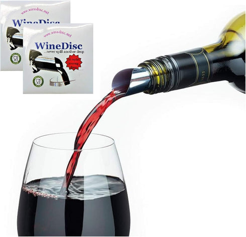 The Original Wine Disc - Drop Stopping Pour Spout (20)...