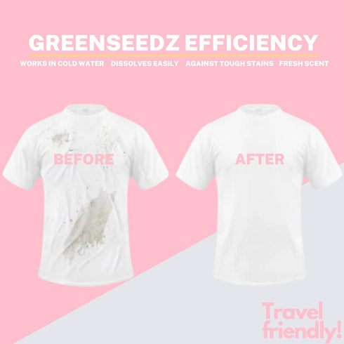 Eco Friendly Laundry Detergent Sheets, Up To 100 Loads, Powerful Stain And Odor Removal, Fresh Scent, Skin Friendly, Easy For Travel, Hand Washing...